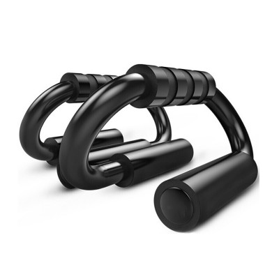 custom Cushioned Stable Push Up Bar pull bars Handle workout steel pipe S-type non slip Dustproof abdominal trainer