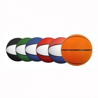 Basketball Yiwu factory wholesale cheap price customized brand Rubber standard size 7 rubber basketball ball