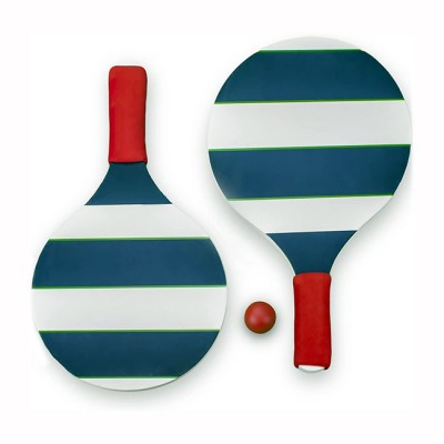 Good quality Wholesale price Promotional Customized Logo Beach Racket Paddle with 2 shots 1 ball for training