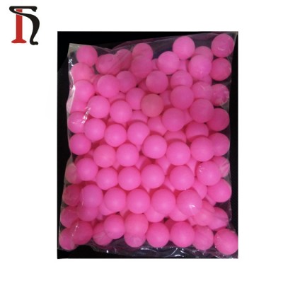 customize colorful soft ping pong ball  PP material 40mm table tennis ball wholesale price