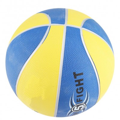 standard size 7 good quality  cheap price rubber ball mixed colors outdoor basketball for children play