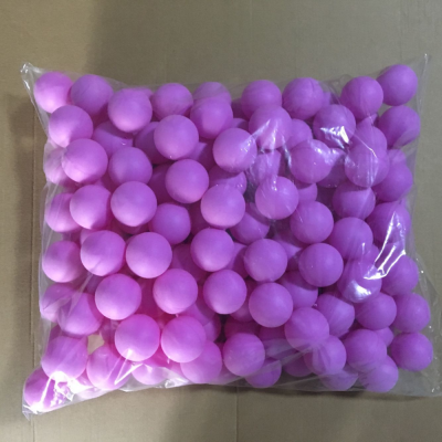 beer pingpong ball china factory custom PP printed Plastic table tennis ball seamless color ping pong ball wholesale for toy