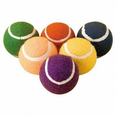 Promotional custom logo wholesale cheap price dog pet cricket tennis ball for gifts toy balls