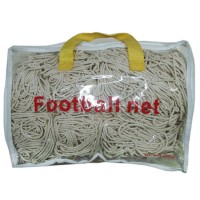 Hot sale yiwu factory direct sell custom your own logo football net Red de futbol  for 7 players soccer ball goal net for match