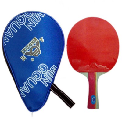 Wholesale cheap portable 3 stars Ping Pong Paddle Customized Poplar Table Tennis Racket with bag set